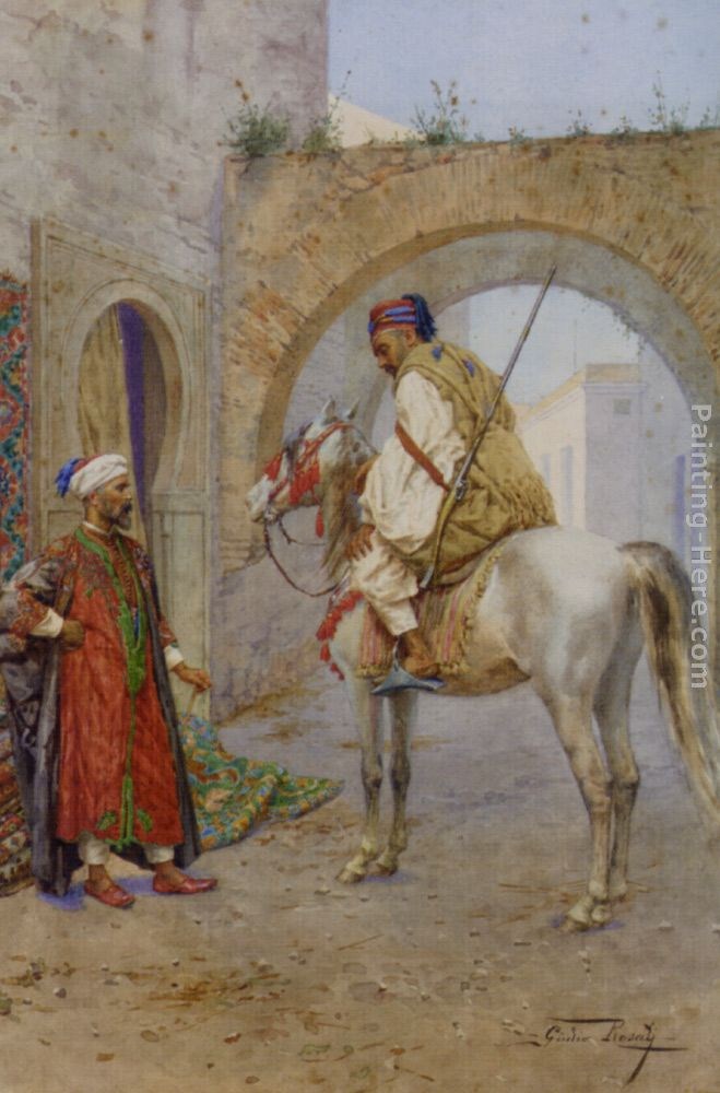 Alberto Rosati The Carpet Seller